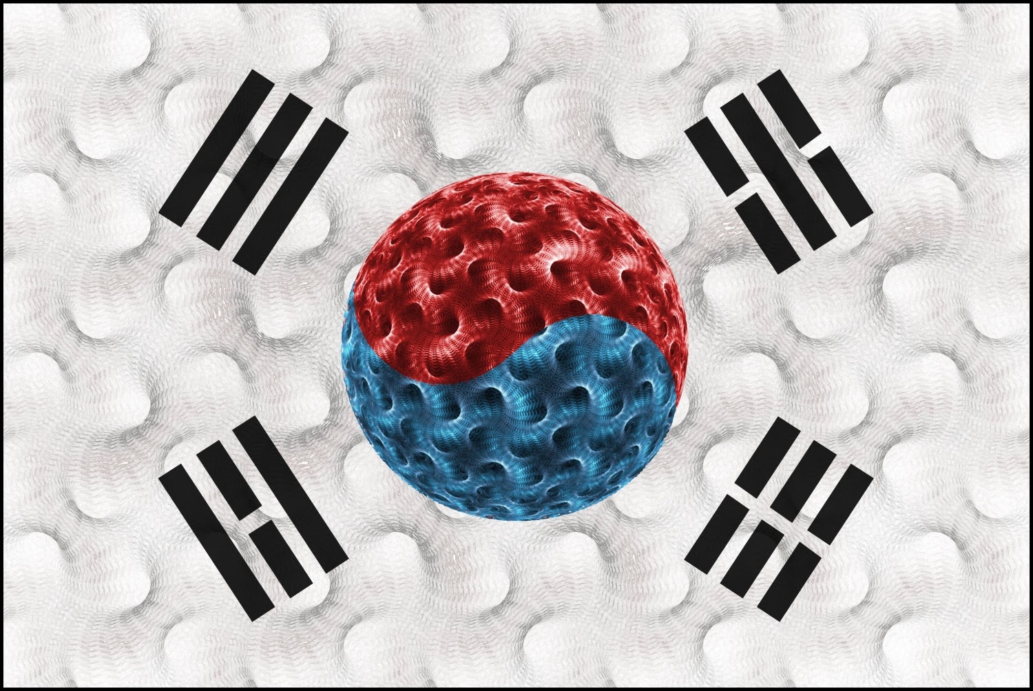 Read more about the article Korean Flag – Fractal Version